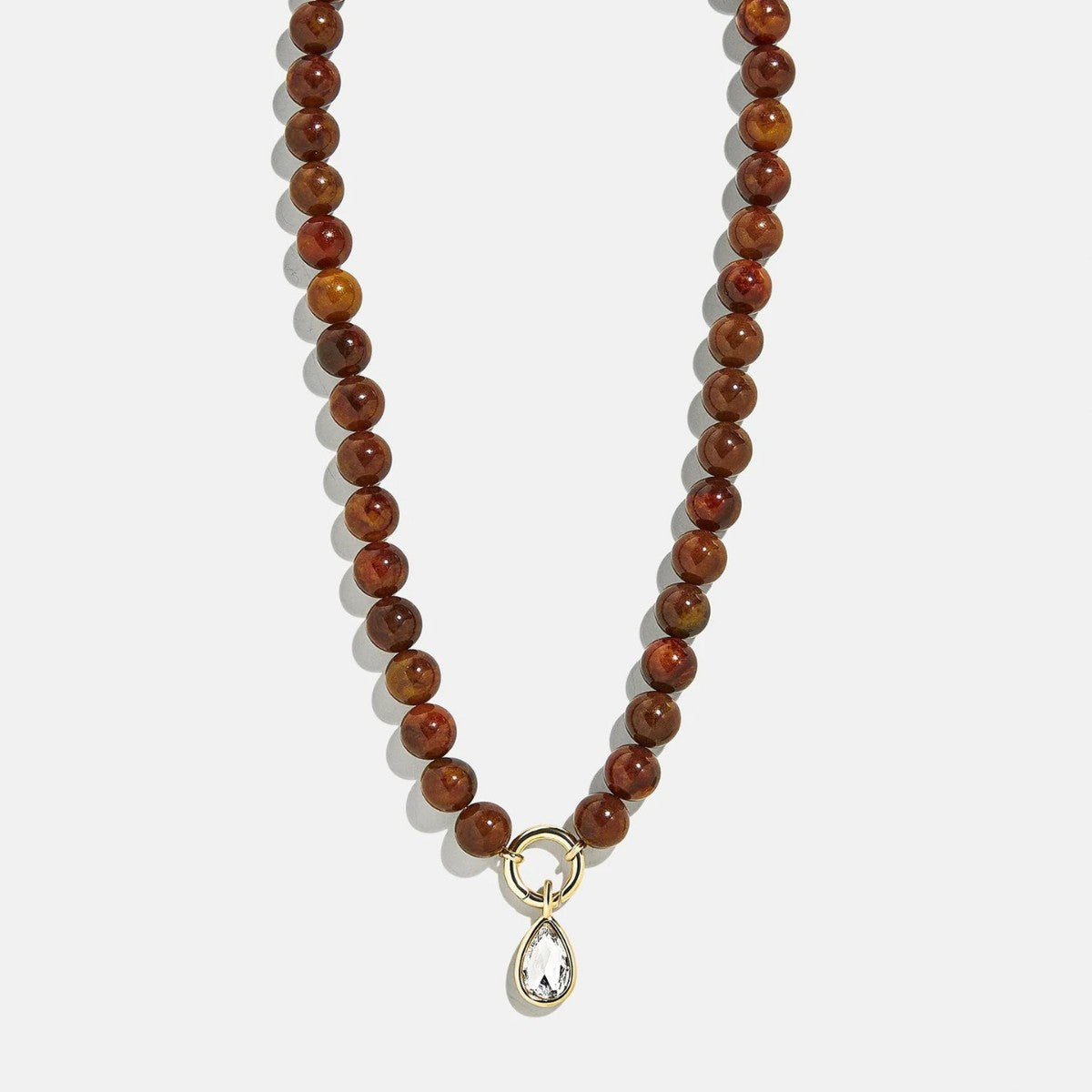 New Arrival Beaded Zircon Necklace Made Of Stainless Steel