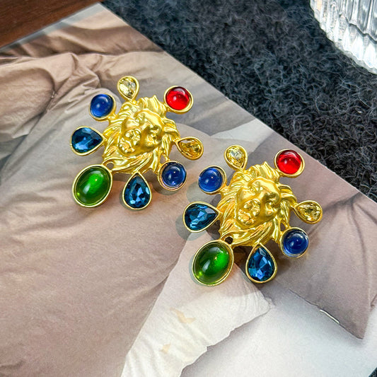 Oversized Sculptural Hoop Earrings