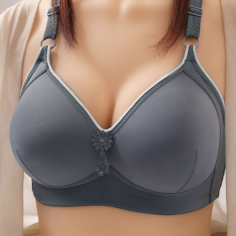 Gathering Bra Without Magnet And Steel Ring