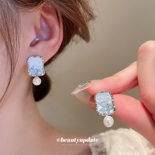 Gradient Ombré Dangle Earrings