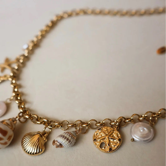Stainless Steel Vacuum Plated 18K Necklace
