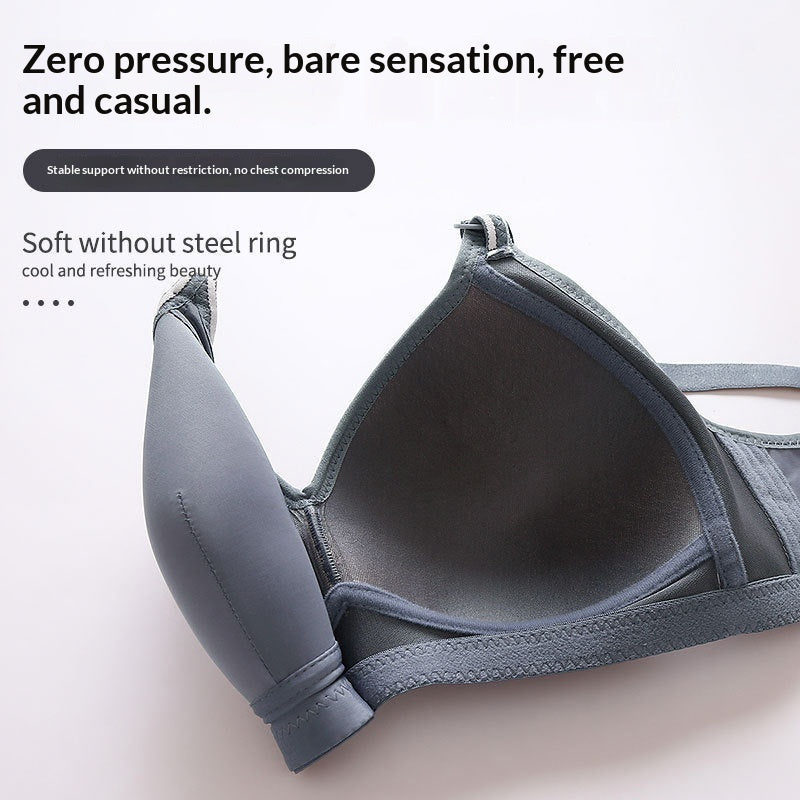 Gathering Bra Without Magnet And Steel Ring