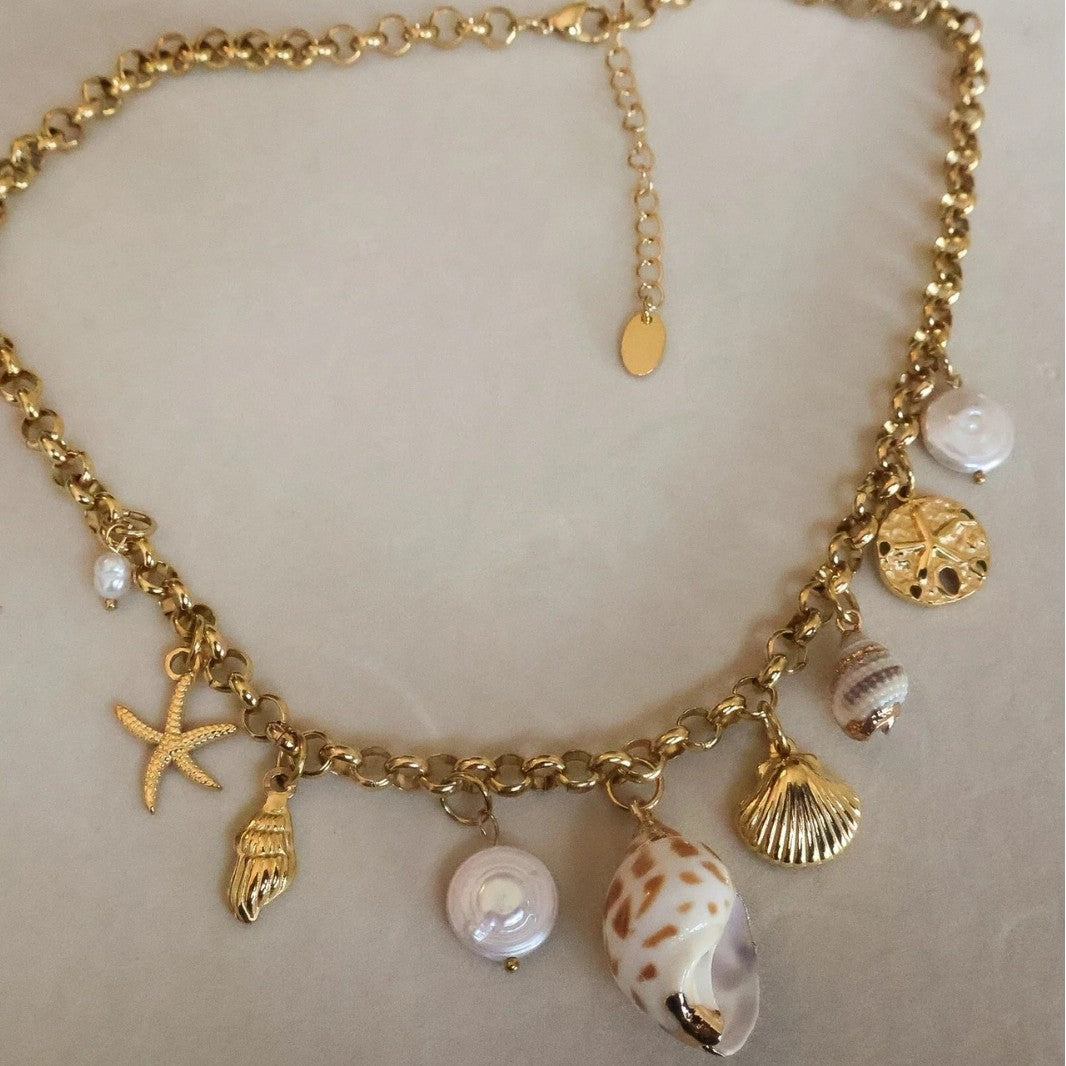 Stainless Steel Vacuum Plated 18K Necklace