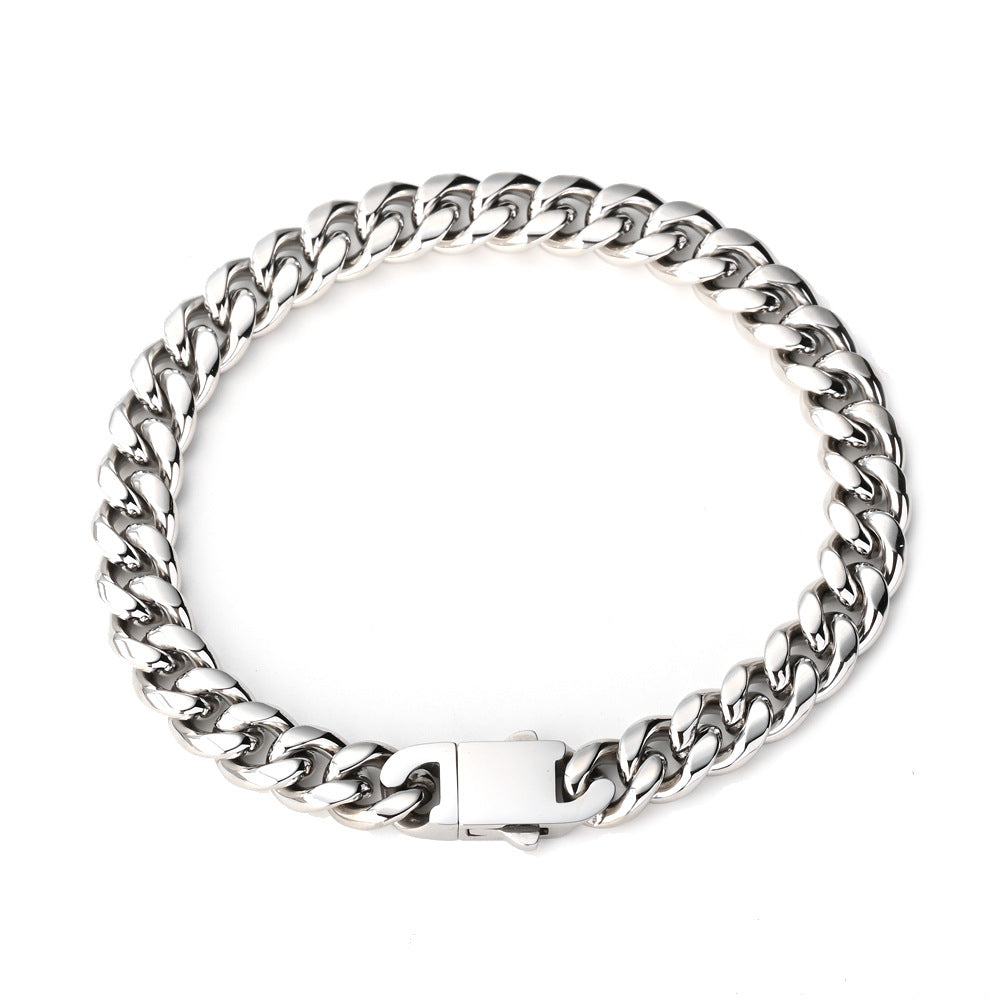 Stainless Steel Mens Punk Casual Bracelet