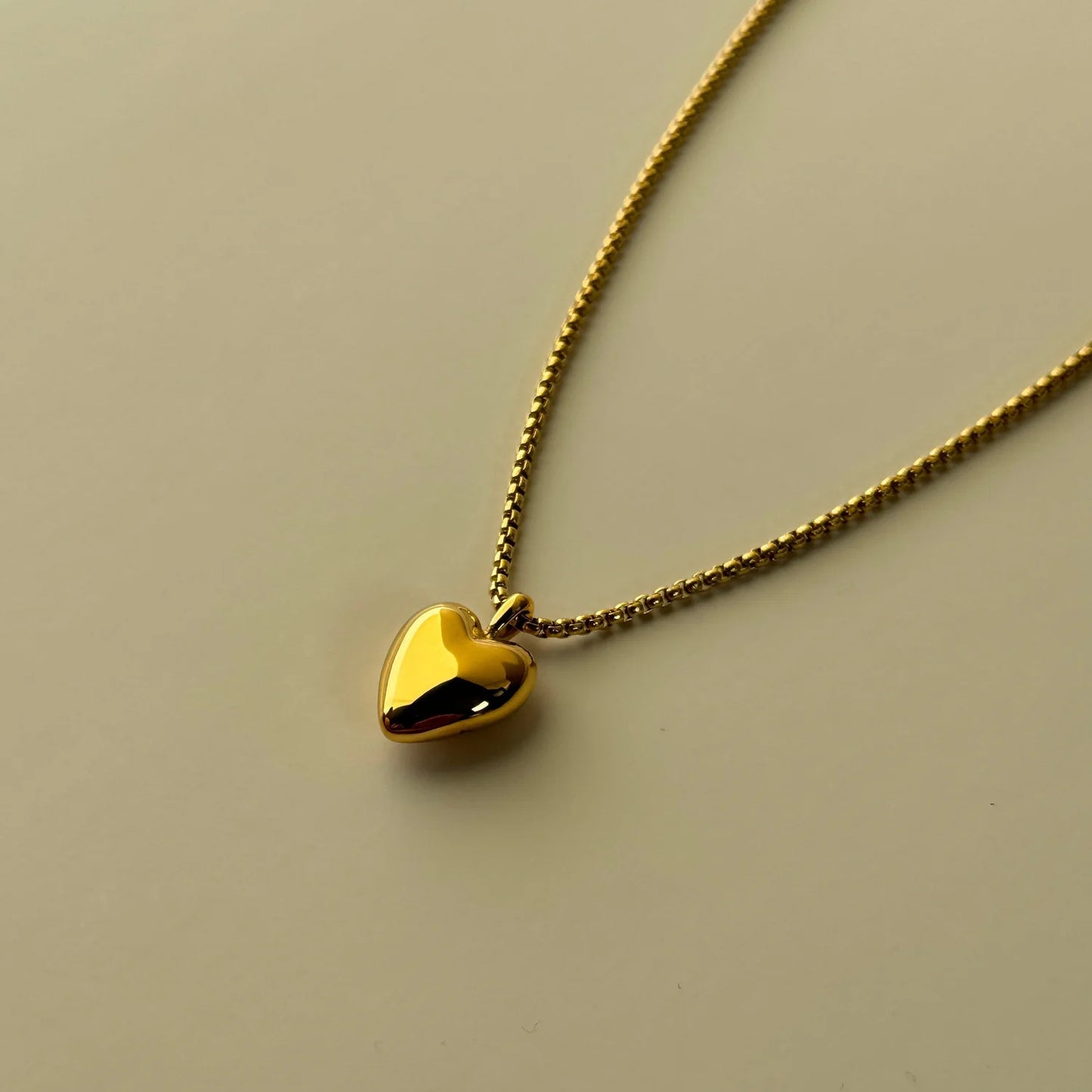 Stainless Steel Heart Pendant Mama Necklace