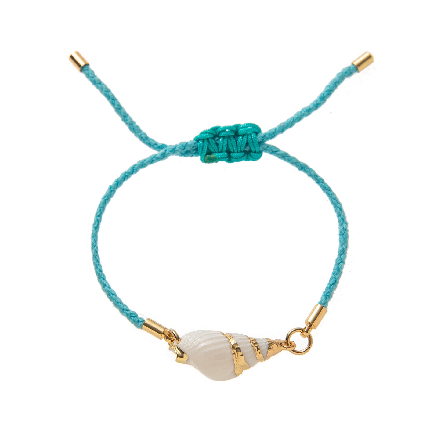 Stainless Steel Horseshoe Shell Colorful Bracelet