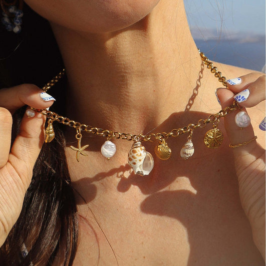 Stainless Steel Vacuum Plated 18K Necklace