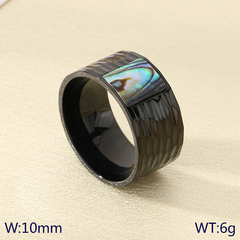 Retro Stainless Steel Ring For Women